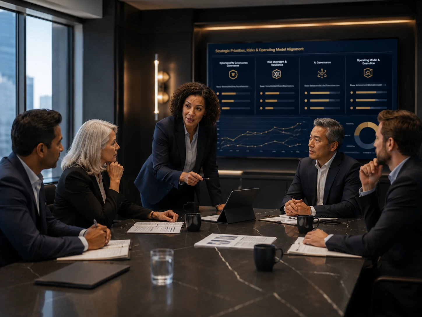 Why Send Manna Too cybersecurity governance advisory differentiation for executive leaders